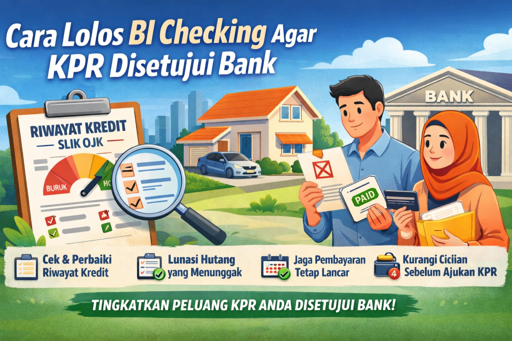 Cara Lolos BI Checking Agar KPR Disetujui Bank